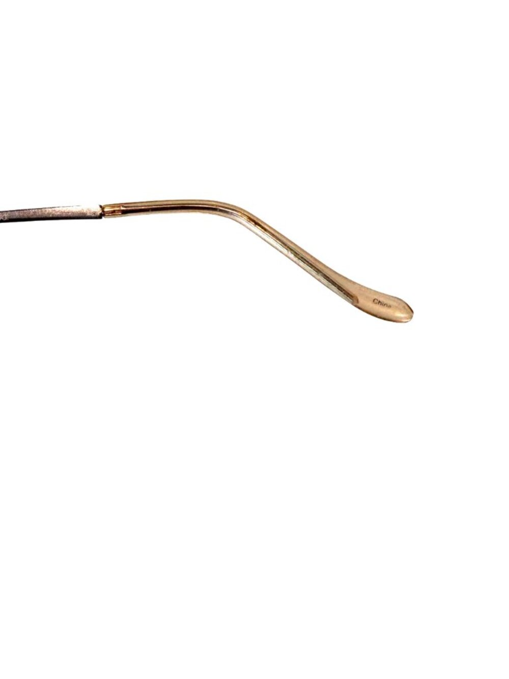 Halston Frames Only Rectangular Glasses 265 PKPK Pink Metal Frame Colors in Opti - Picture 4 of 7